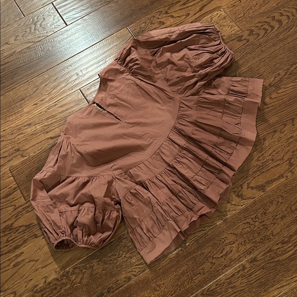 Altar'd State Cinnamon Colored Blouse - Picture 5 of 8